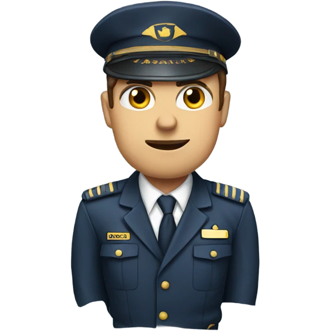 Confused pilot instructor  emoji