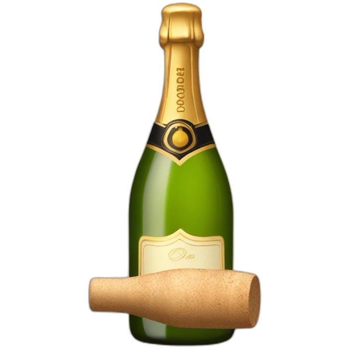 opening-champagne-bottle-with-cork emoji