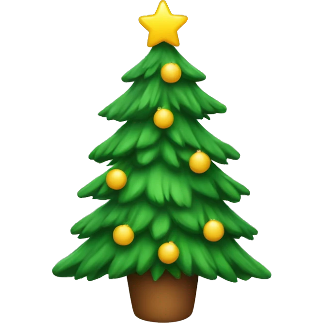 Christmas tree emoji