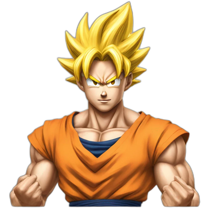 does goku clean nuts? emoji