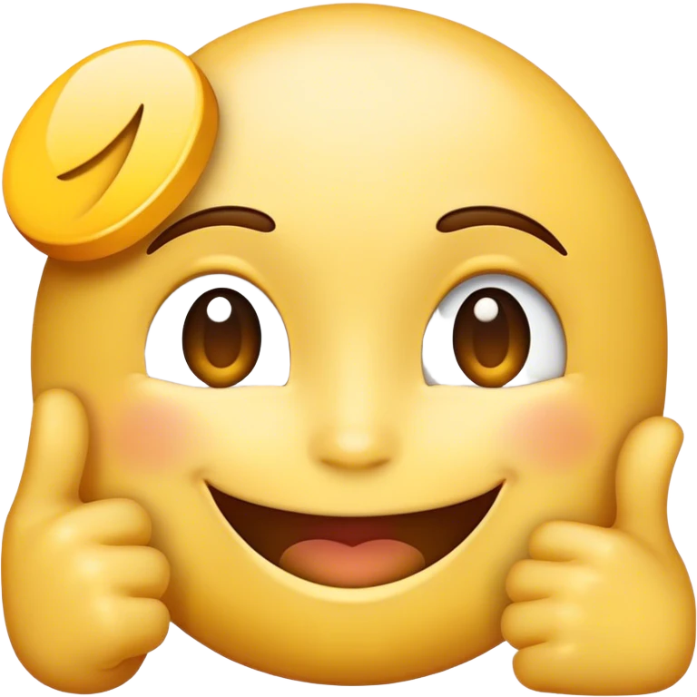 Smile emoji with okay sign emoji