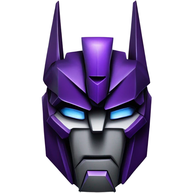 The Decepticon icon from the Transformers movie emoji