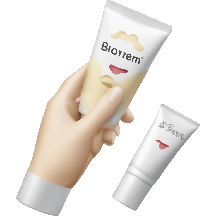 Hand cream emoji