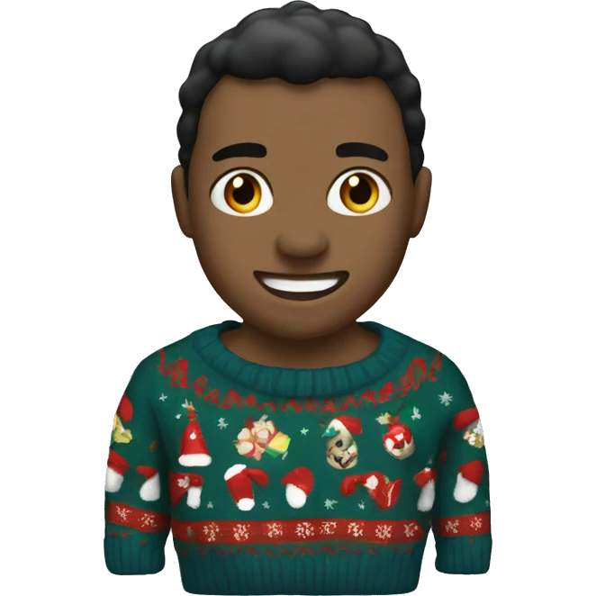Christmas pullover emoji