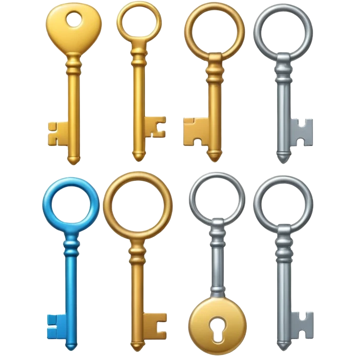 key collection emoji