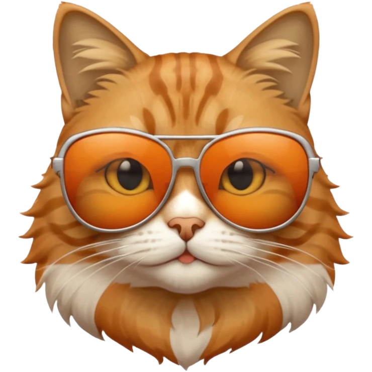 Cat wearing sunglasses emoji