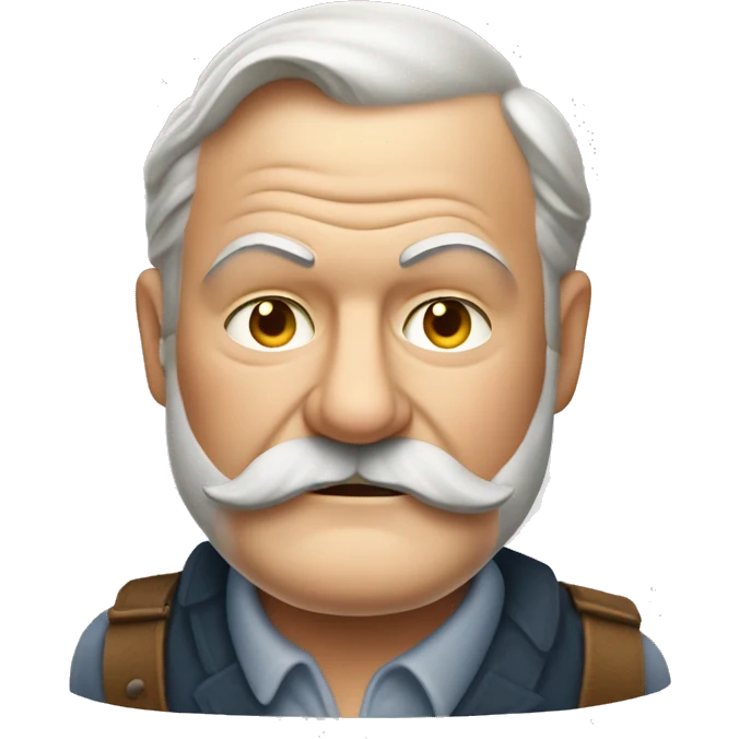 Ernest Hemingway emoji