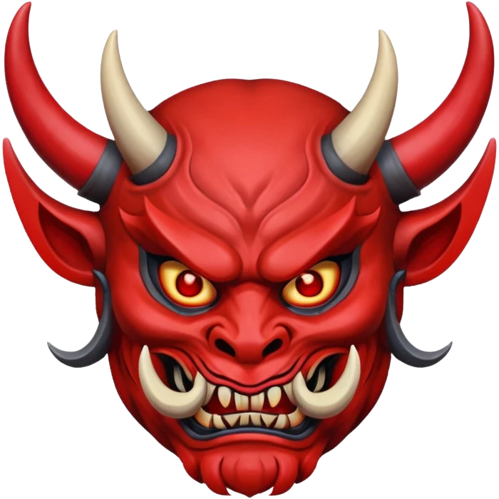 oni mask emoji