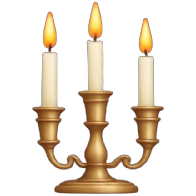 Shabbos candles emoji