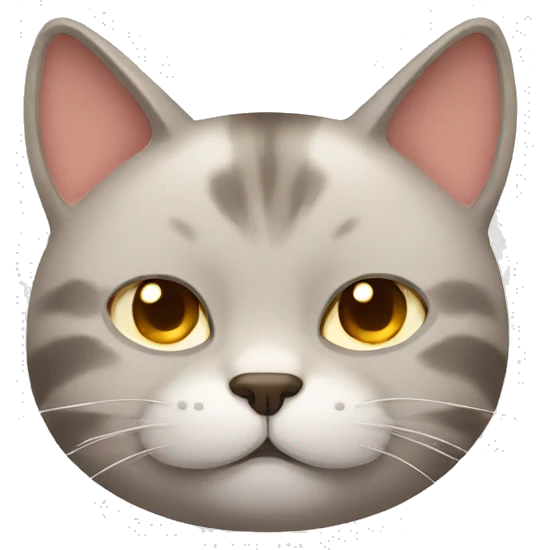 Sleepy cat emoji