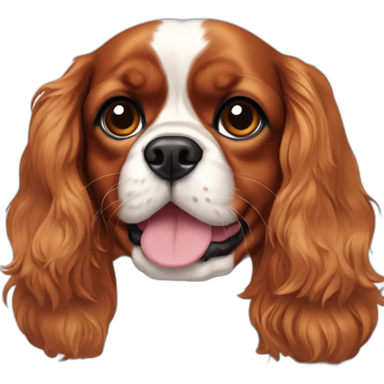 cavalier king charles spaniel emoji