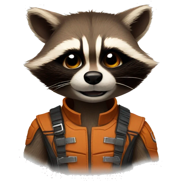Rocket Raccoon emoji