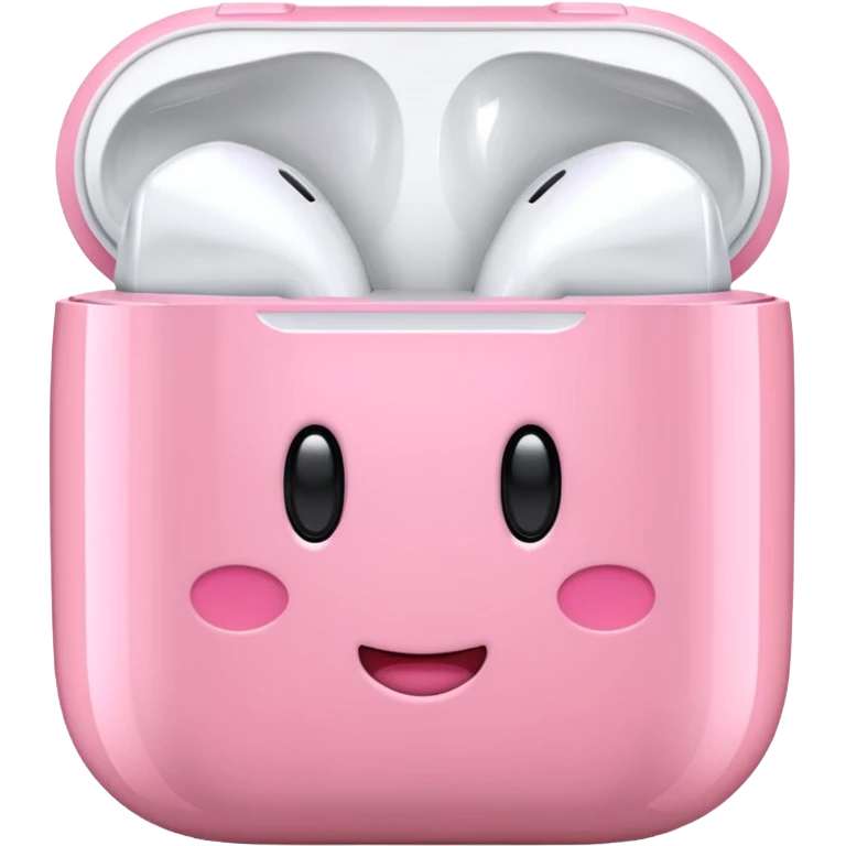 Kirby Airpods emoji