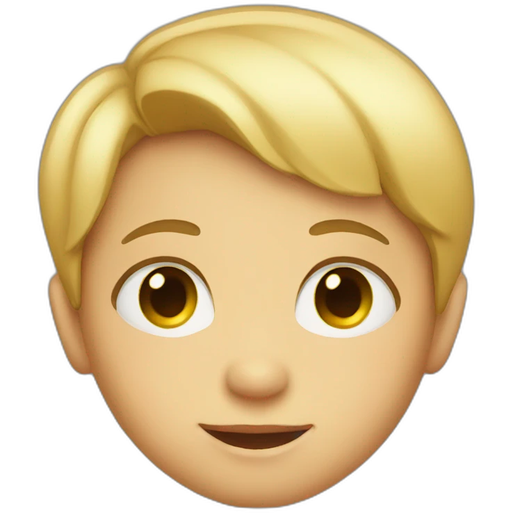 Child face emoji