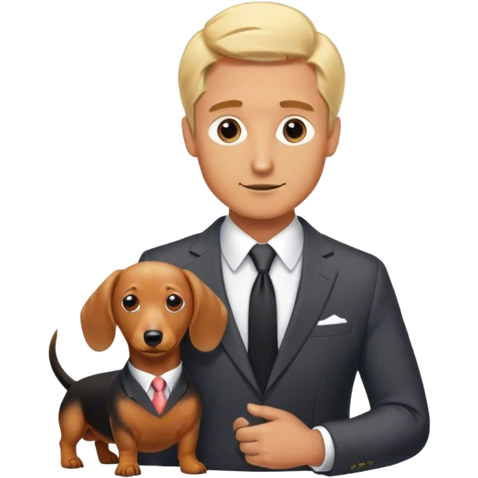 trump and dachshund emoji