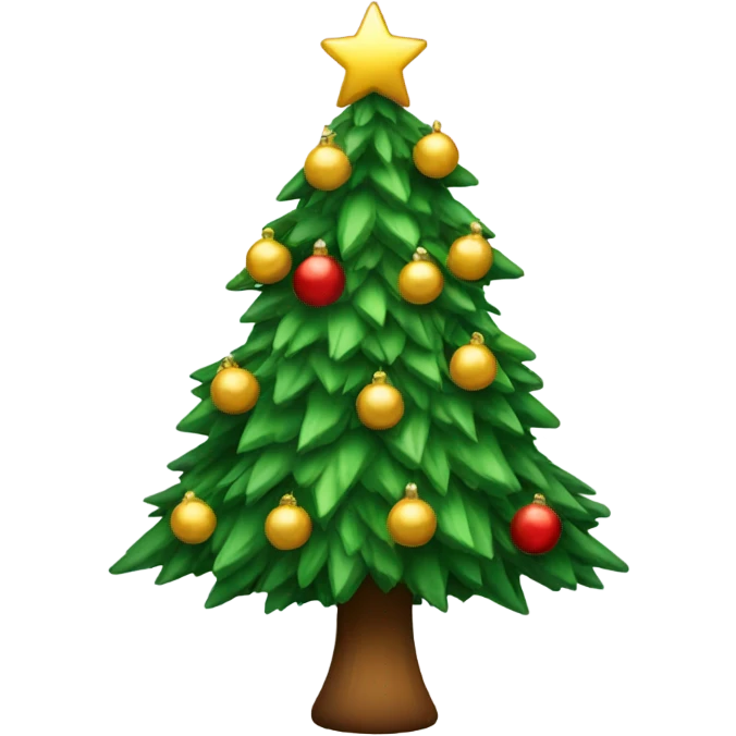 Christmass tree emoji