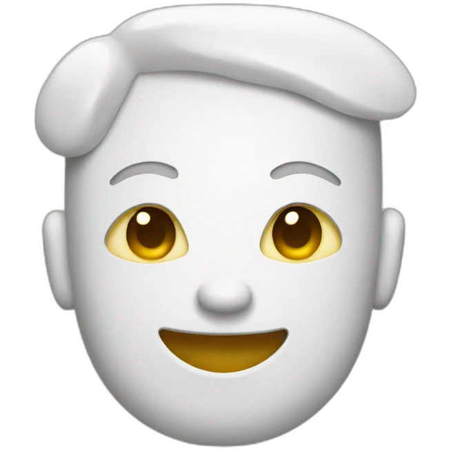 Butter with face emoji