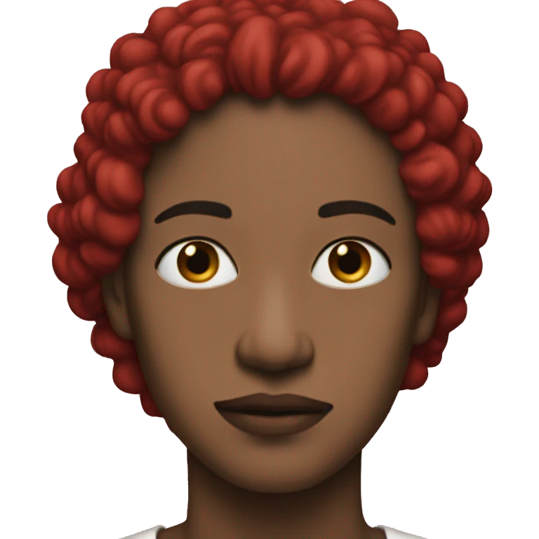 Red album cover emoji