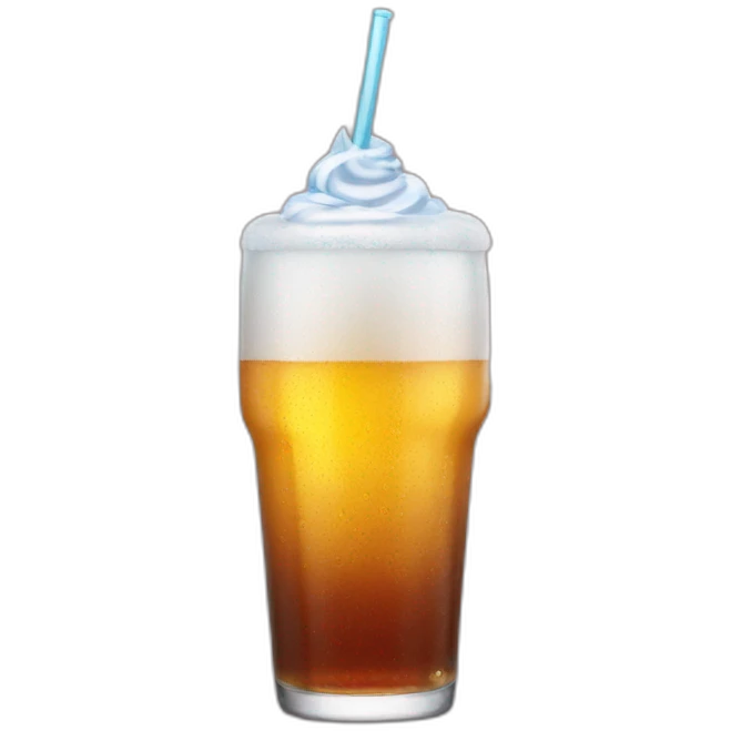 Sonic drink a beer emoji
