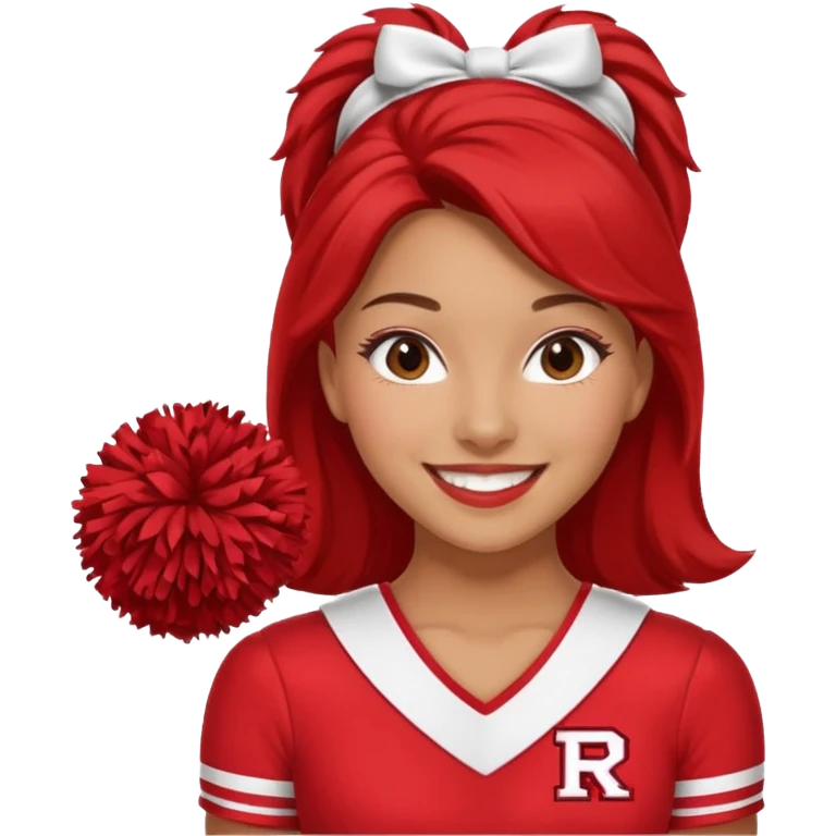 Rutgers Cheerleader emoji