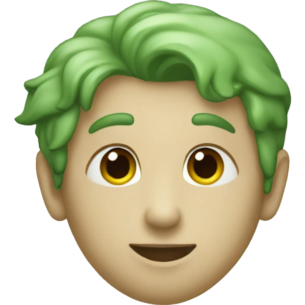 sage green heart emoji