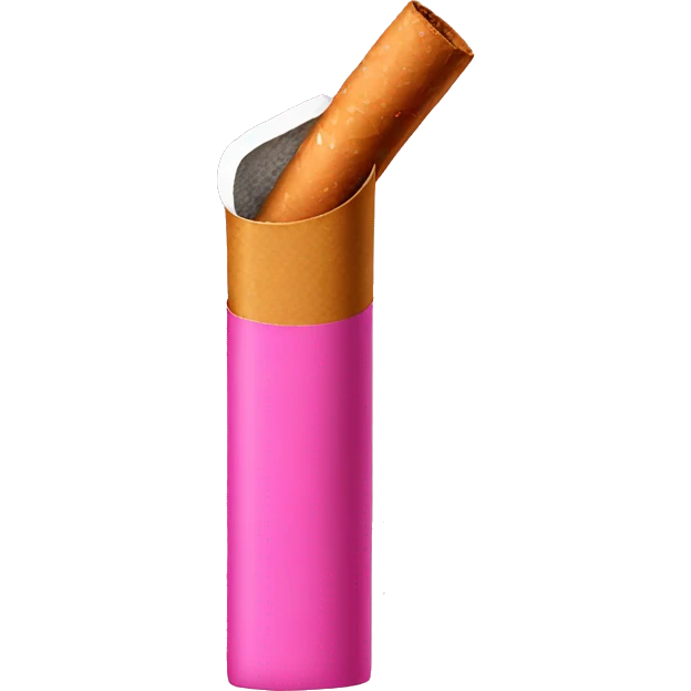 Pink cigarette  emoji