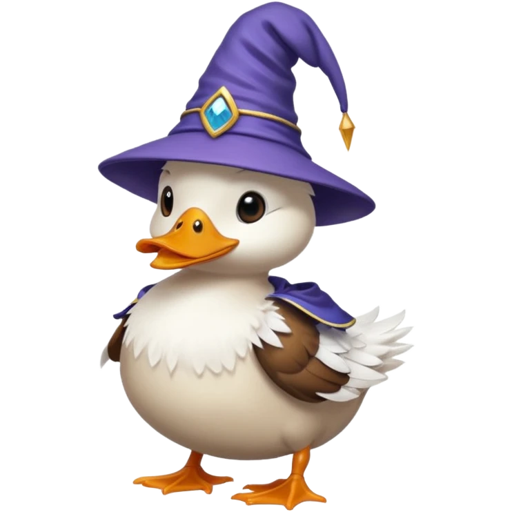 Duck in wizard hat





 emoji