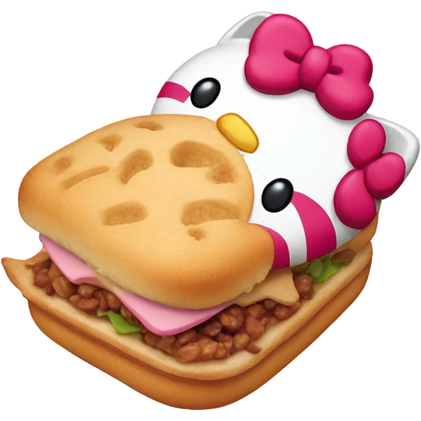 Hello kitty food emoji