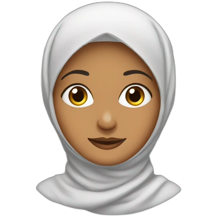 Hijabi grandmother emoji