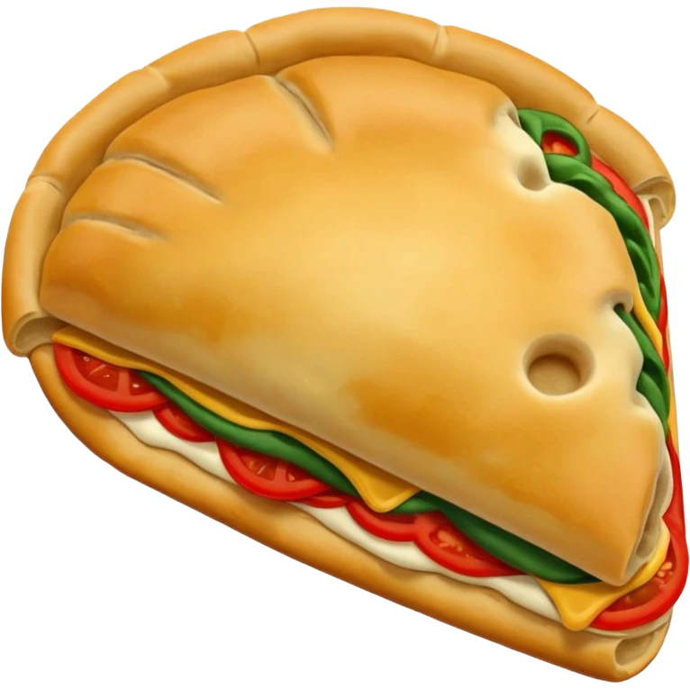 Crie um emoji de calzone italiano emoji