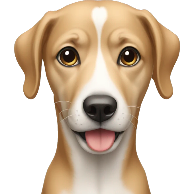 Chien qui mange  emoji