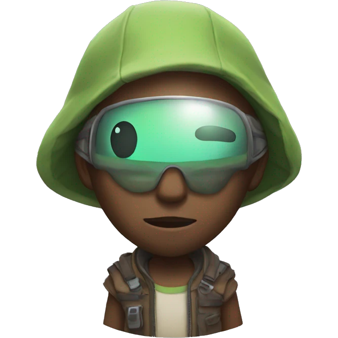 earth as a character from the game emoji