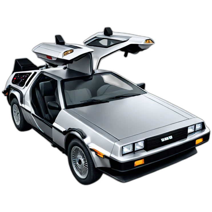 Delorean emoji