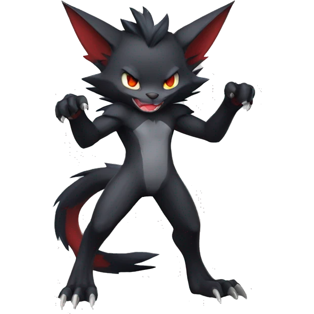 Bat-Torracat-Zoroark full body emoji