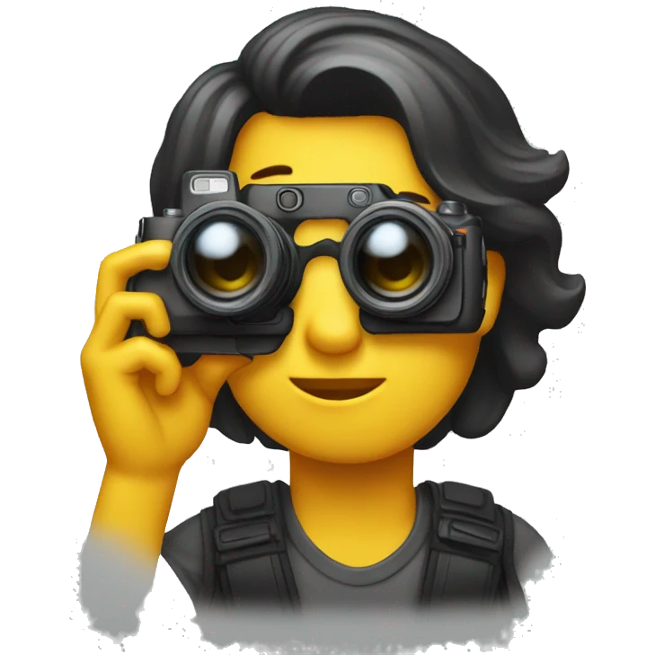 blind fotographer emoji