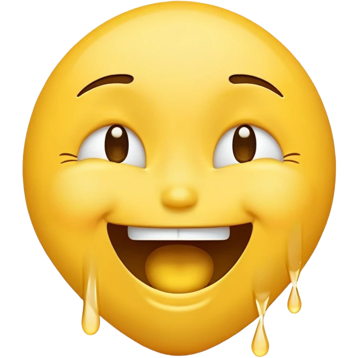 emoji face transitioning between laughing and crying emotions emoji