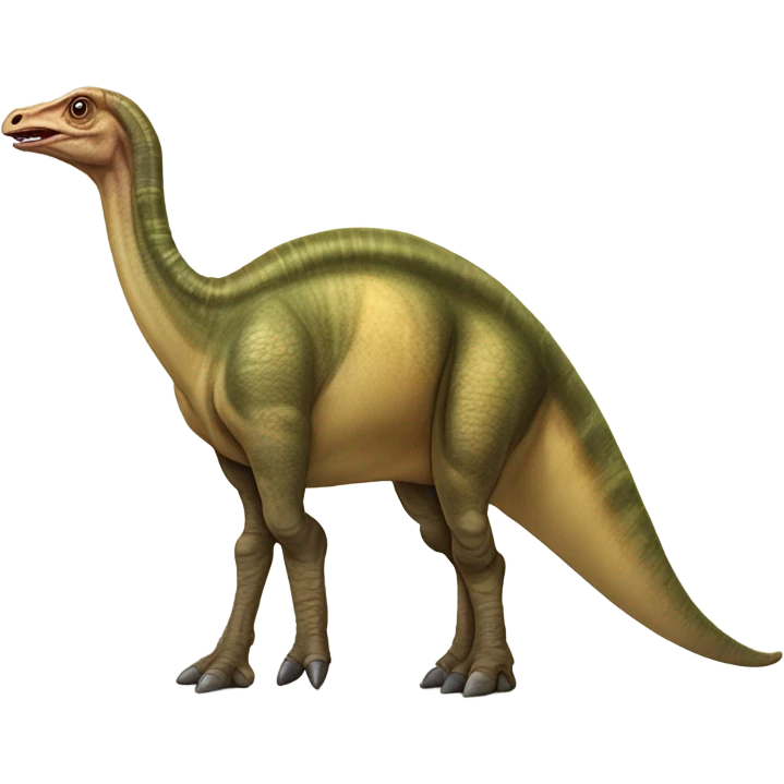 realistic Parasaurolophus emoji