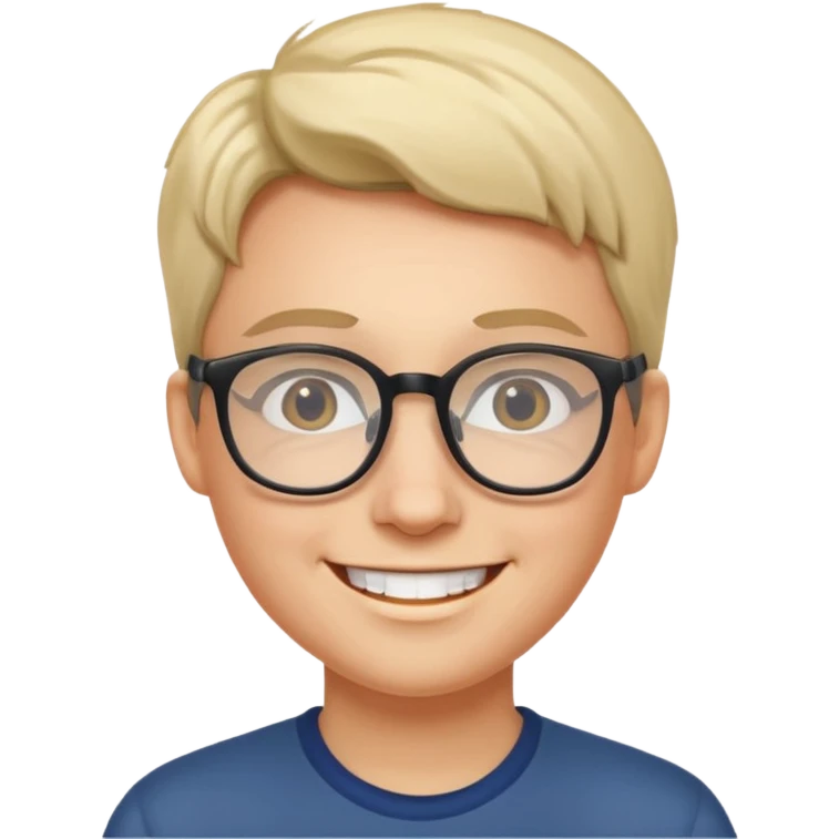 person with glasses emoji