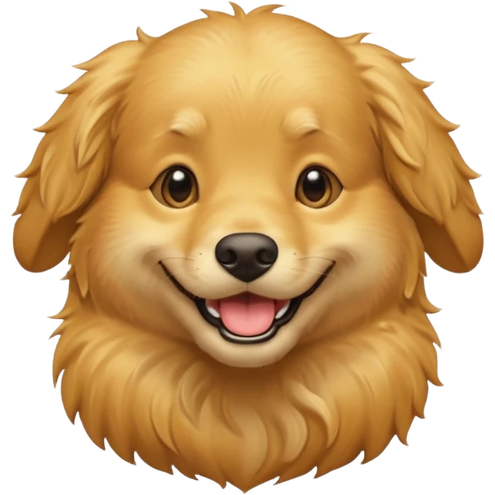 Golden retriever emoji