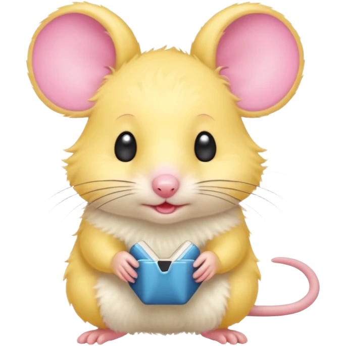 yellow haired mice emoji