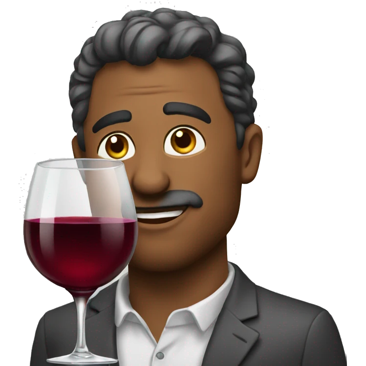 🗿🍷 emoji
