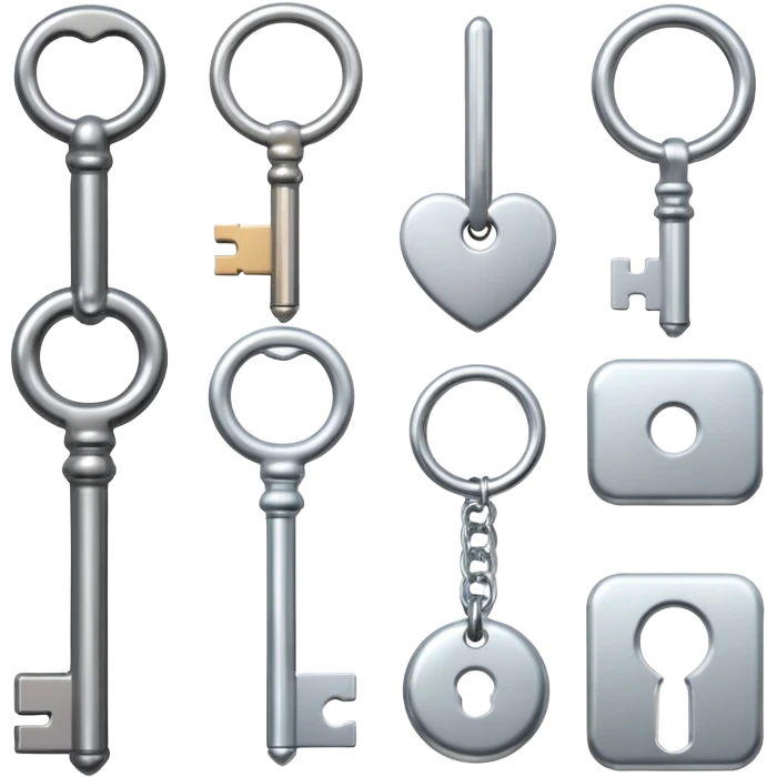 key collection emoji