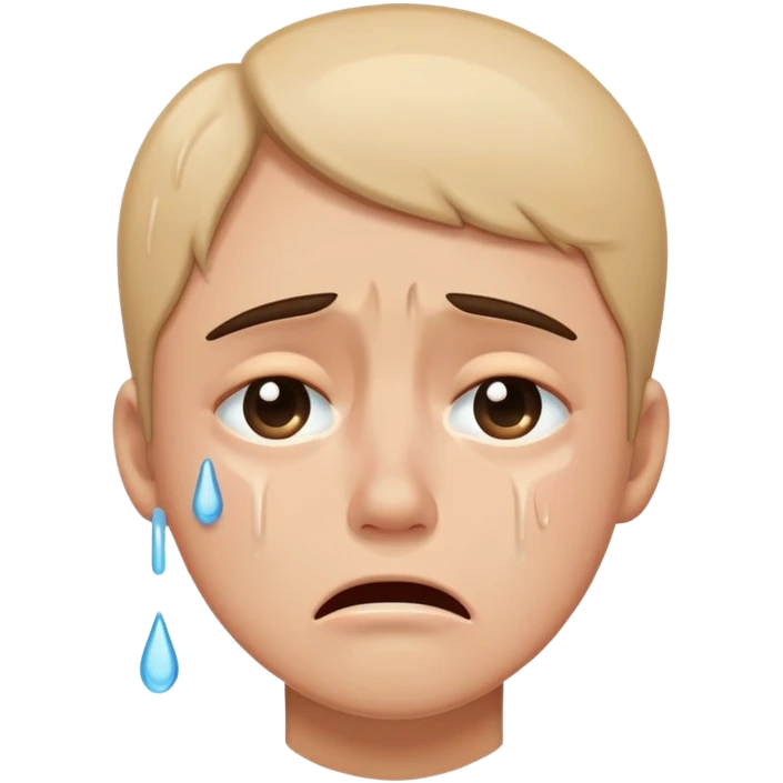 Crying a lot emoji