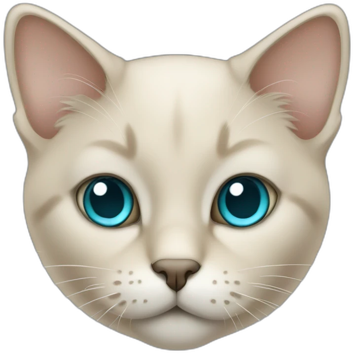 Light-beige-cat-with-gray-ears-and-trquoise-eyes emoji