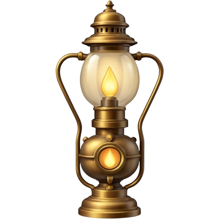 vintage gas lamp emoji