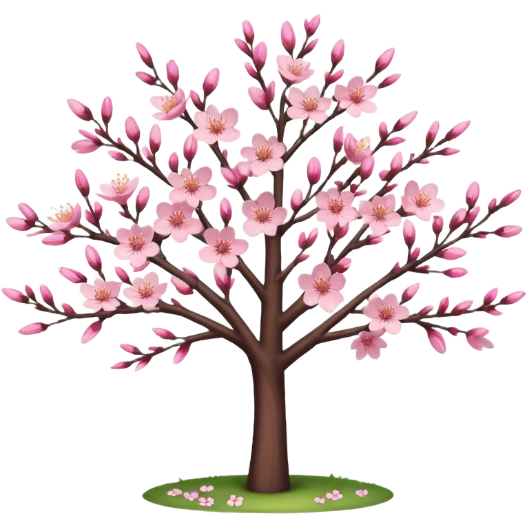 Cherry blossom tree emoji