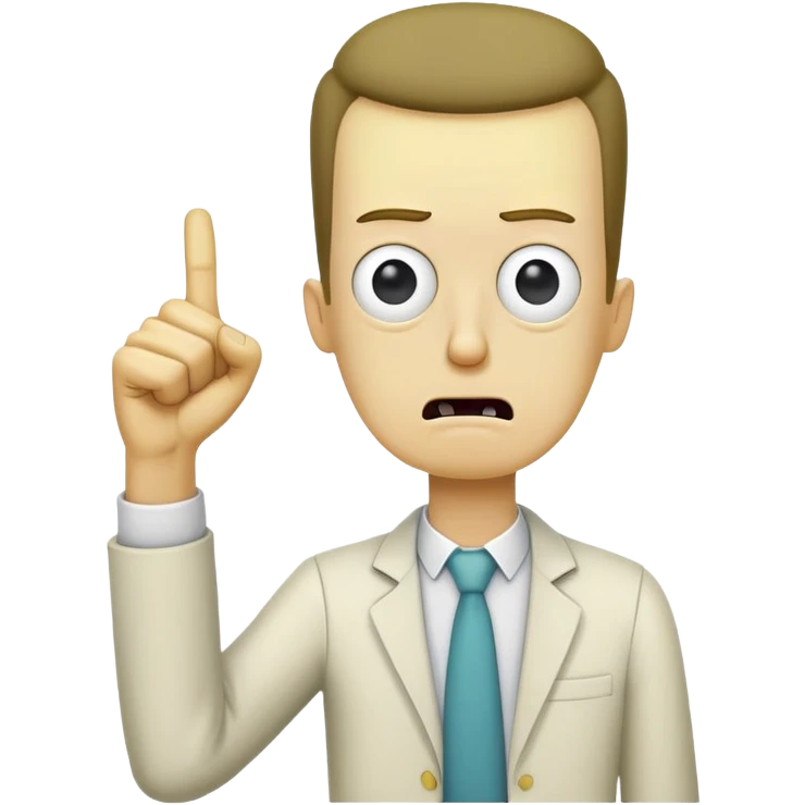 Mr. poopy butt hole doing the fight the power raised fist emoji