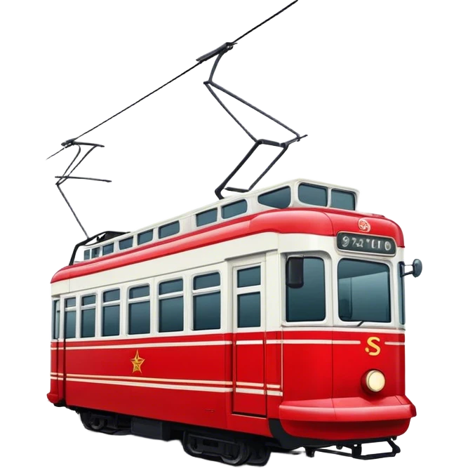 Soviet tram emoji