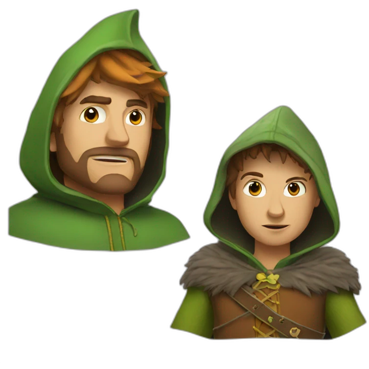 robin and the hood emoji