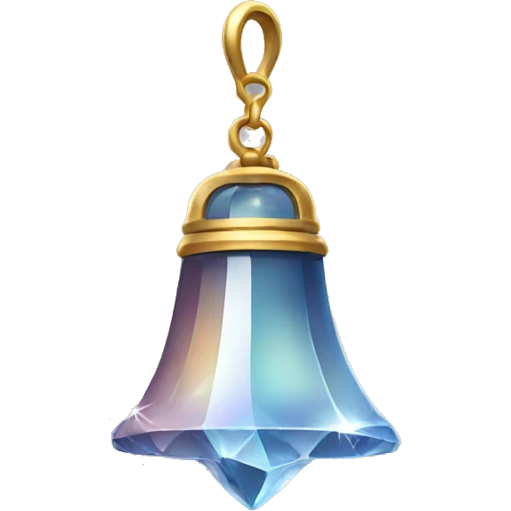 crystal bell  emoji